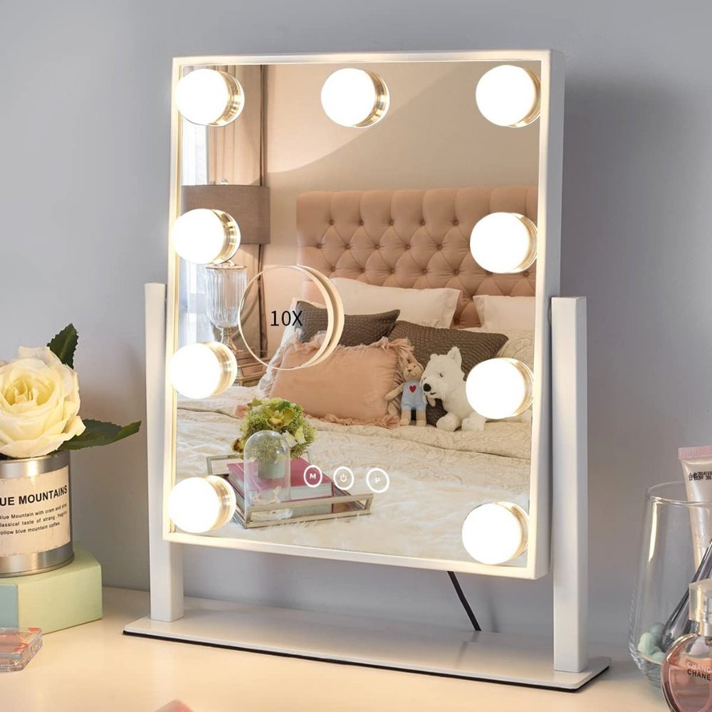NEW IN BOX!! Kotdning Vanity Mirror with Lights,Lighted Vanity Mirror with 9 Dim